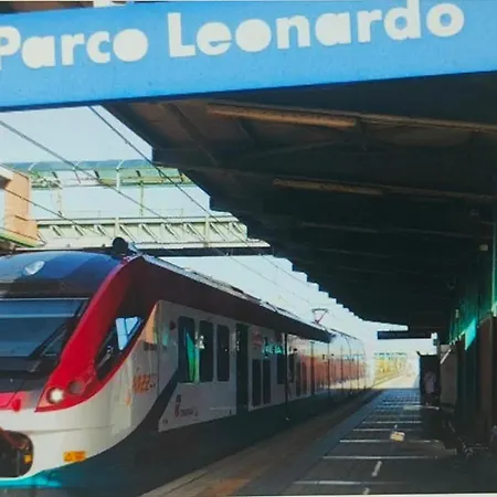 Turistico Leonardo Home- Airport, 2m In Treno- Rome, 20m In Treno- Fiera, 2m In Treno *